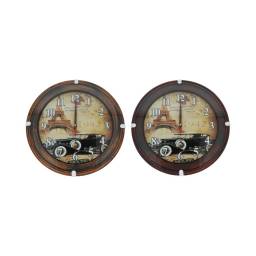 Reloj de pared vintage 30 cm