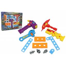 Set de herramientas infantil con sonido - 15 piezas 37.5 x 29.5 x 6.5 cm