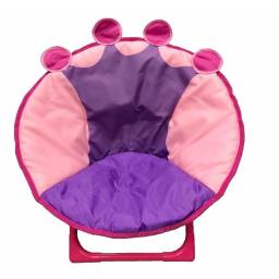 Silla infantil plegable princesa 50 x 47 cm