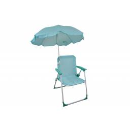 Silla plegable infantil con sombrilla 38x23x52cm.