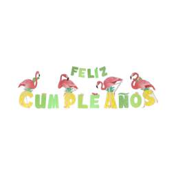 Cartel para cumpleaos 