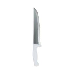 Cuchillo con mango blanco 10