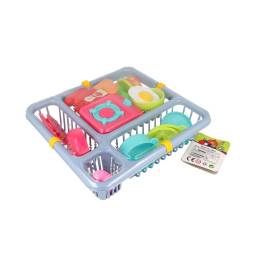 Set de cocina infantil 24 x 24 cm