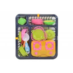 Set de cocina infantil 24 x 24 cm