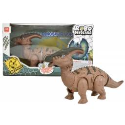 Dinosaurio con luz y sonido 25cm