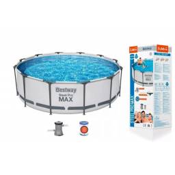 Piscina estructural Redonda Bestway 3.66Mx1M9150L