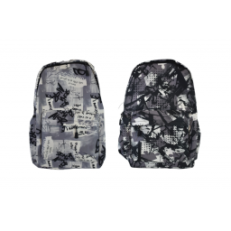 Mochila escolar estampada 44x18.5x12.5cm