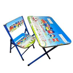 Set de mesa con sillas infantil con diseo 60x40x53cm