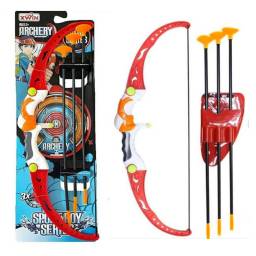 Juego de arco con flechas 66cm