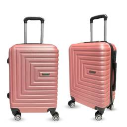 Valija de viaje rgida rosa 20 56x23x33cm, 2.8kg