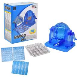 Juego de mesa bingo con bolillero 11.5x12.5x8.5 cm.