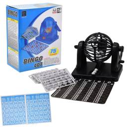 Juego de mesa bingo con bolillero 11.5x12.5x8.5 cm.