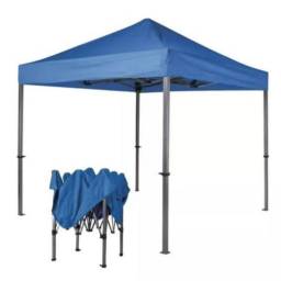 Gazebo plegable estructural reforzado 3 x 6 mts azul