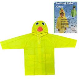 Pilot de lluvia infantil amarillo