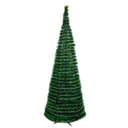 rbol de navidad espiral plegable 130cm