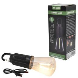 Lmpara LED recargable para camping 17x5.5cm