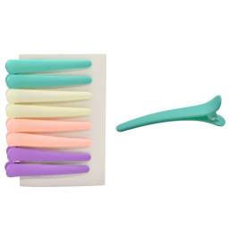 Pinzas de colores para peluquera x8 unidades