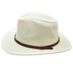 Sombrero capelina crema 34x13cm