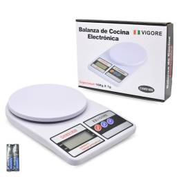 Balanza de cocina digital Vigore 14.4 x 24 cm