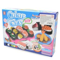 Juego de masas de moldear sushi 30x22x6cm