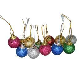 Bolas de Navidad 3cm x12 unidades