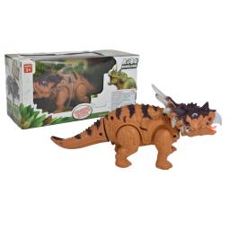 Dinosaurio con luz y sonido 25cm