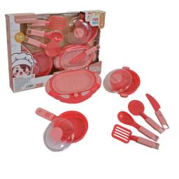 Set infantil de cocina en blster 34 x 23.5 cm