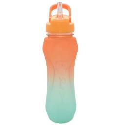 Botella deportiva con pico 800ml. Naranja