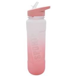 Botella deportiva con pico 800ml. Rosa