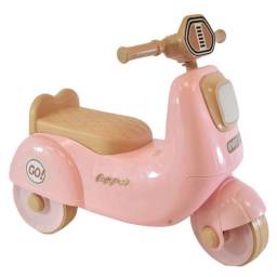 Buggy triciclo con luz y sonido 54x40x23cm. Rosa