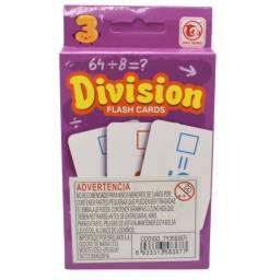 Cartas didcticas divisin 12x8cm