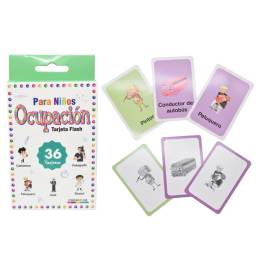 Cartas didcticas nombres de ocupaciones 12x8cm