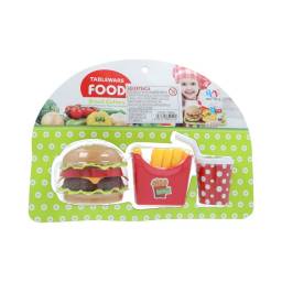 Set infantil de comida en blster 28 x 20 cm