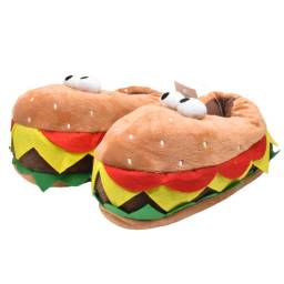 Pantuflas diseo hamburguesas 35-36