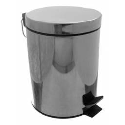 Papelera de acero inoxidable 12L