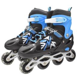 Patines roller ajustables azul 39-43