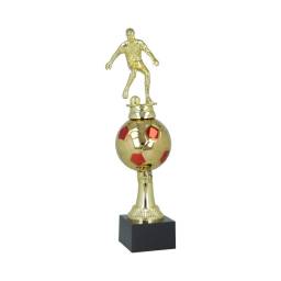 Trofeo de plstico de futbol 31 cm 